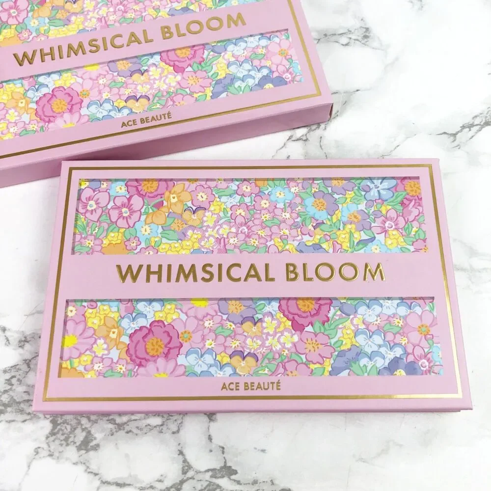 NIB Ace Beaute Whimsical Bloom Eyeshadow Palette Pastel Bright Fairycore